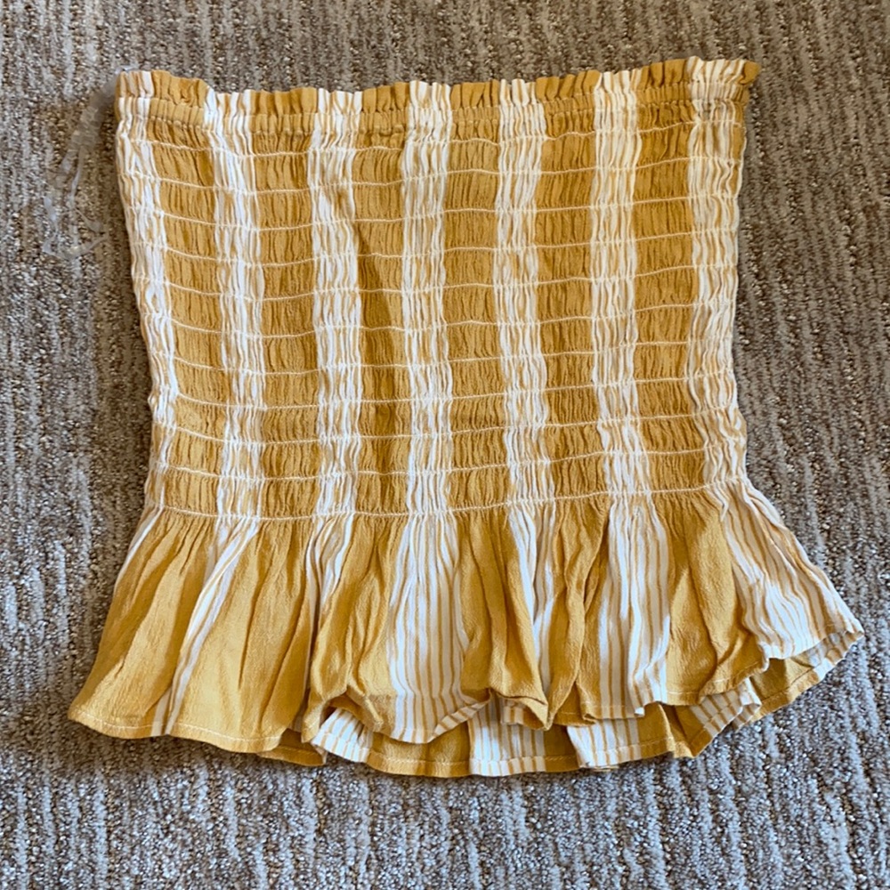 American eagle runched tube top